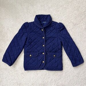 Polo by Ralph Lauren Kids Blue Quilted Jacket